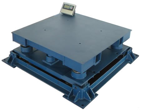 三层钢材缓冲地磅